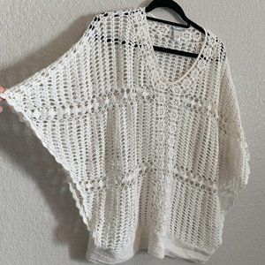Chico's size M/L open sleeve sweater or  coverup
